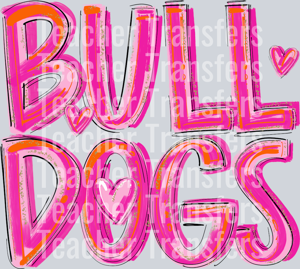BULLDOGS Pretty in Pink