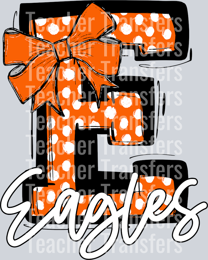 SO SPORTY E EAGLES ORANGE DOT