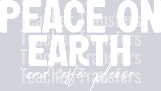 PeaceonEarthCoffee White