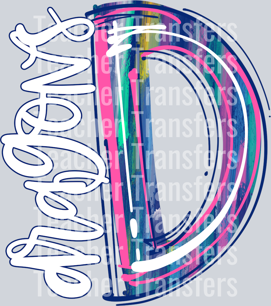 Splatter Paint D DRAGONS