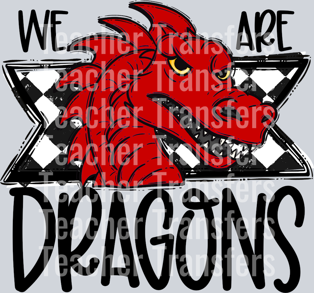 We Are DRAGONS RED
