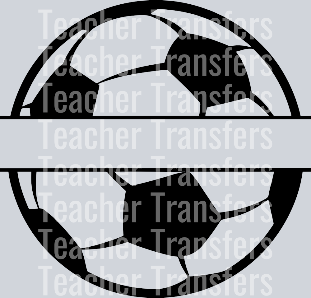 1. soccer ball monogram