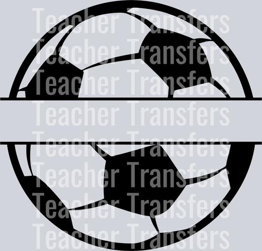 1. soccer ball monogram