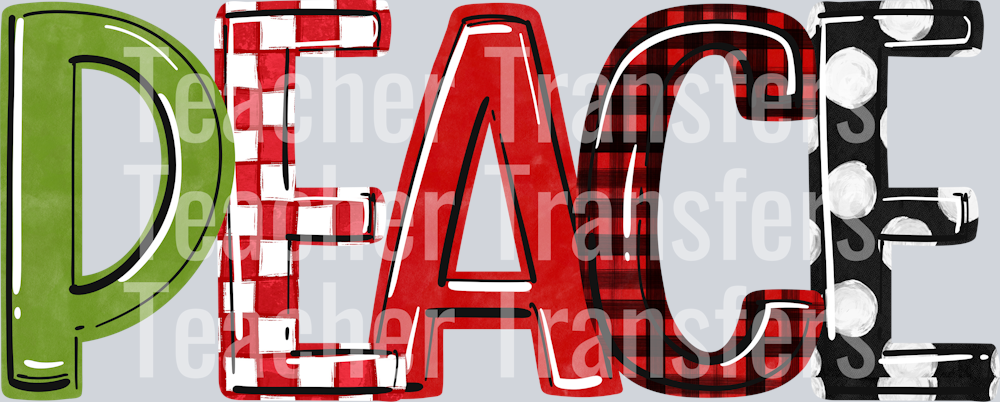 Peace Word Art