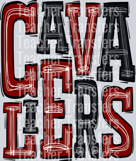 Cavaliers-Maroon-Black