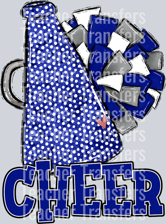 Royal and White Cheer