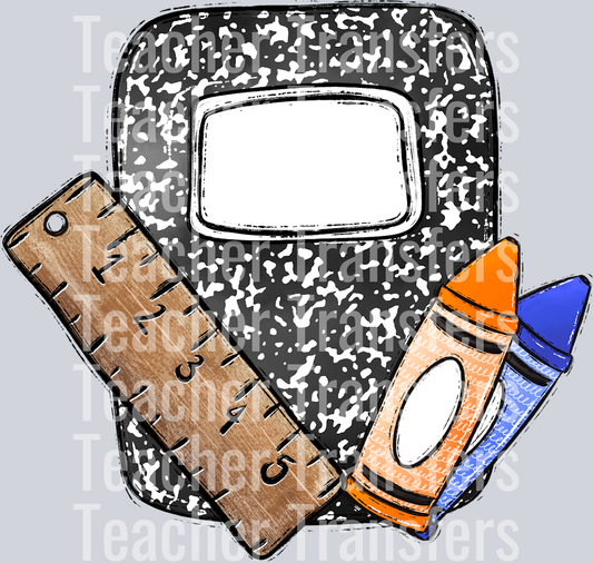 Composition Book Add Name