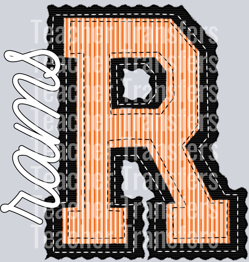 THE PREPSTER R RAMS ORANGE BLACK