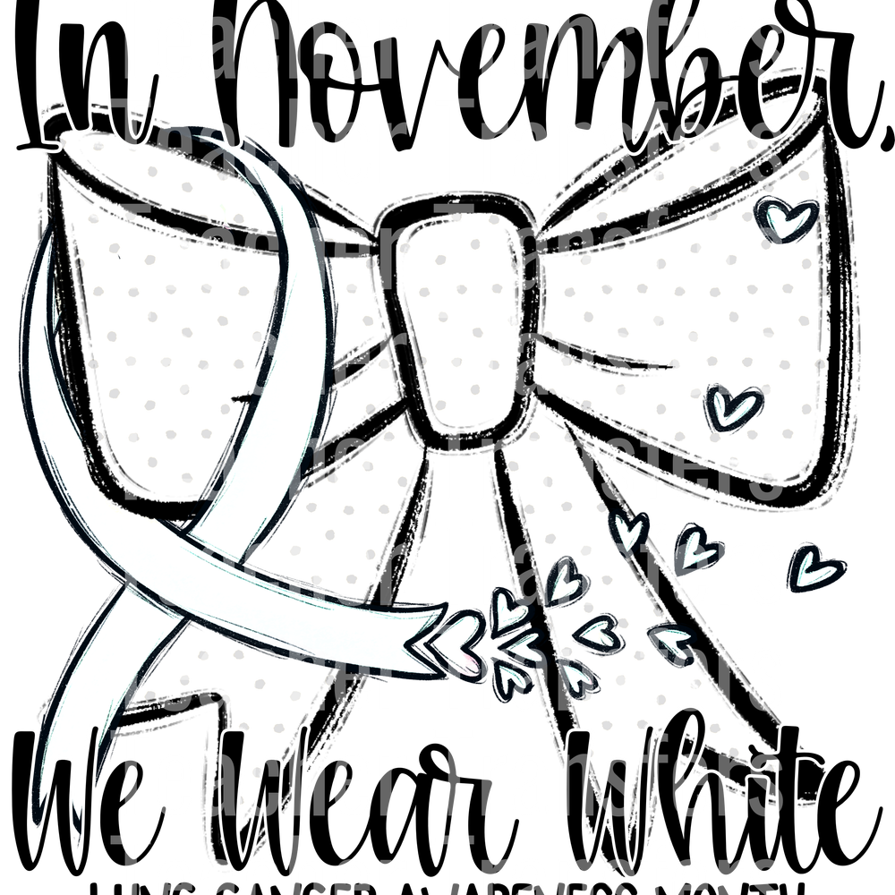 We Wear White Lung Cancer