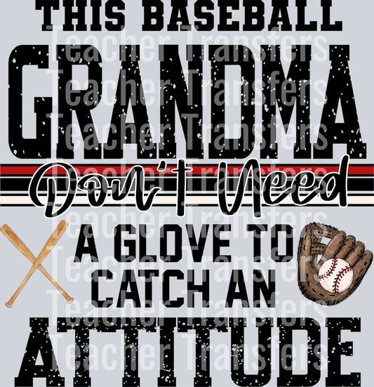 This baseball grandma Don’t Need A Glove