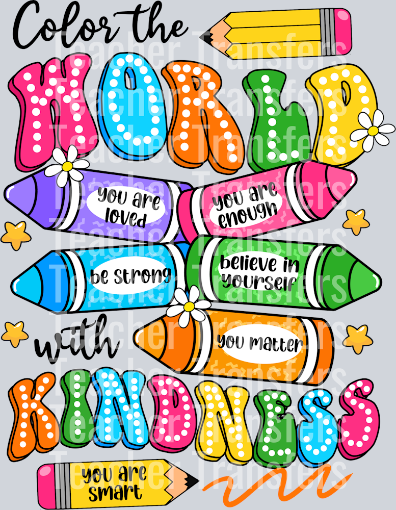 3. Color The World With Kindness