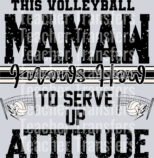 This Volleyball Mamaw Knows How To Serve Up Attitude 2