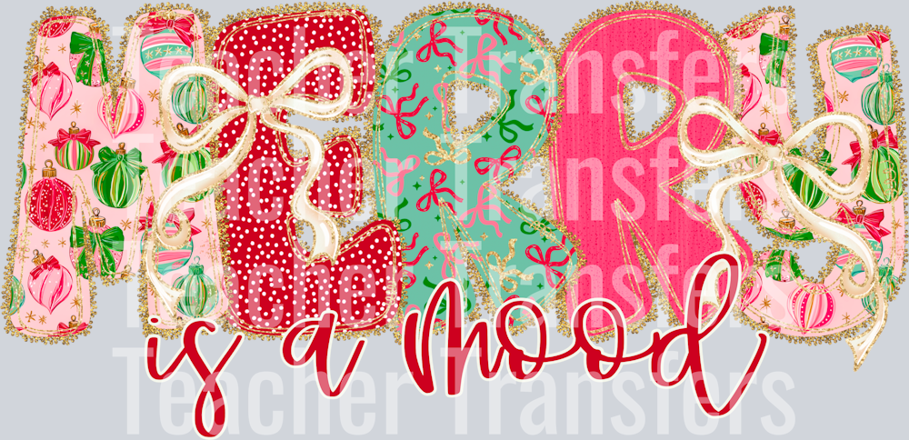 ChristmasBowLace MerryisaMood