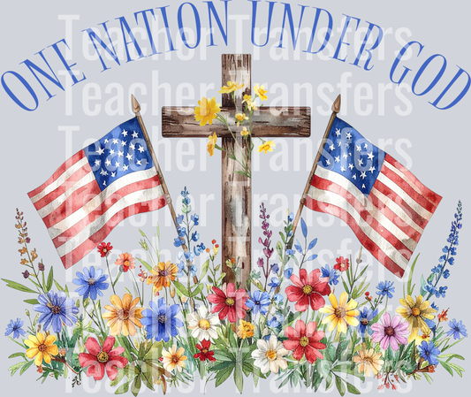 One Nation Under God Flowers