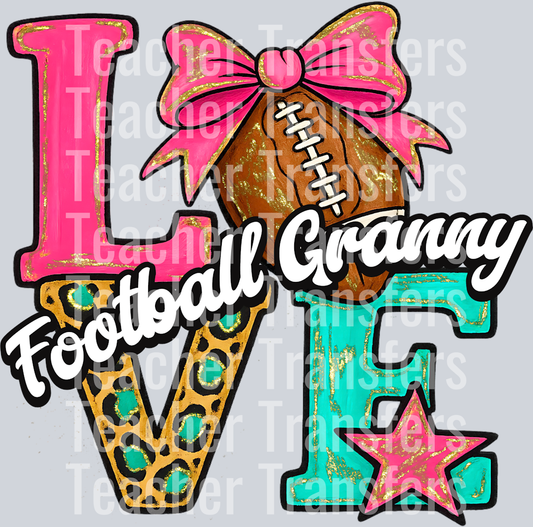 Love Football Granny HWDS