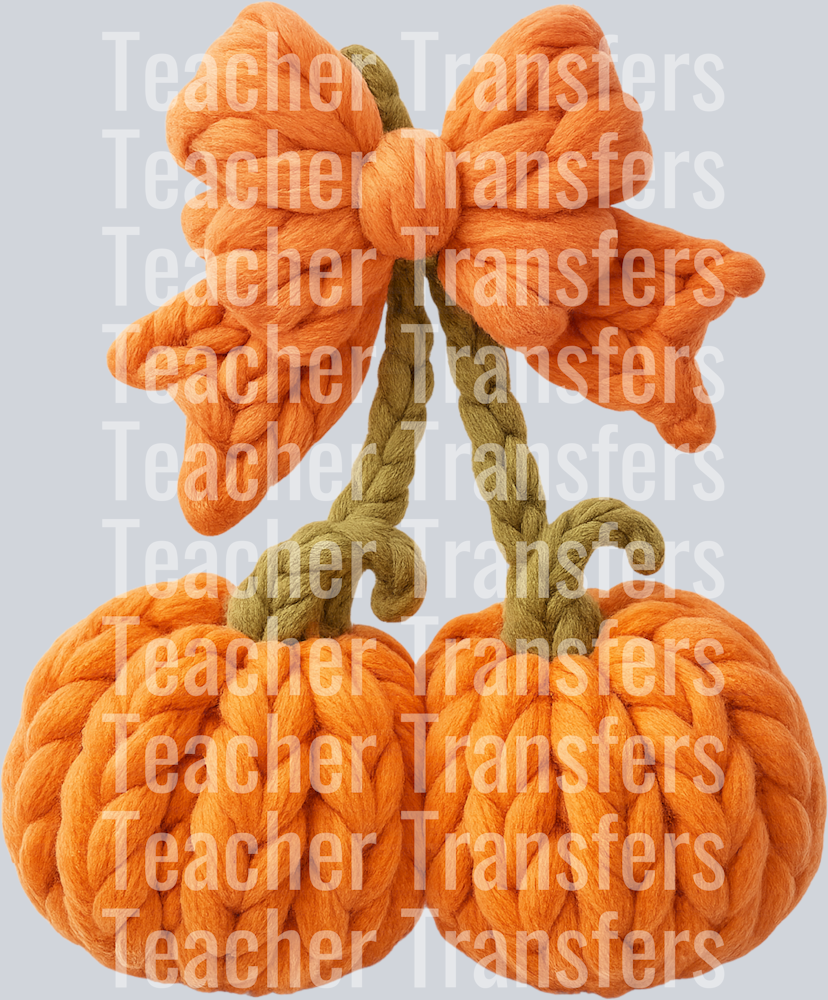 PUMPKIN CHERRY FAUX YARN