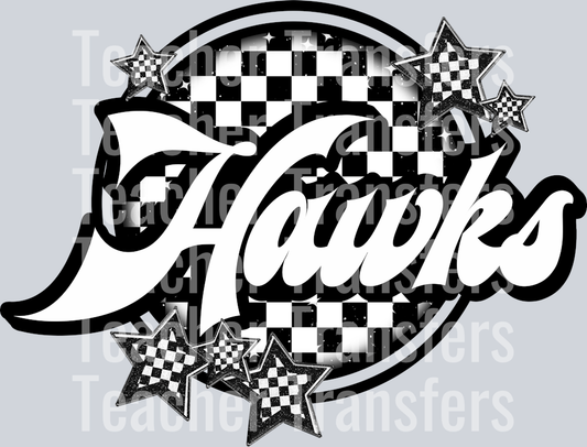 Hawks Checker Mascots