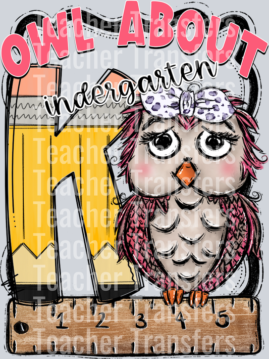 Owl About PINK KINDERGARTEN