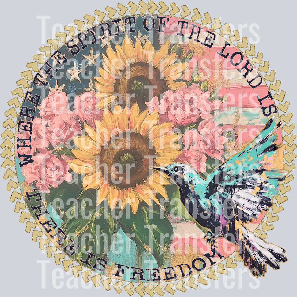 WHERE THE SPIRIT OF THE LORD IS THERE IS FREEDOM