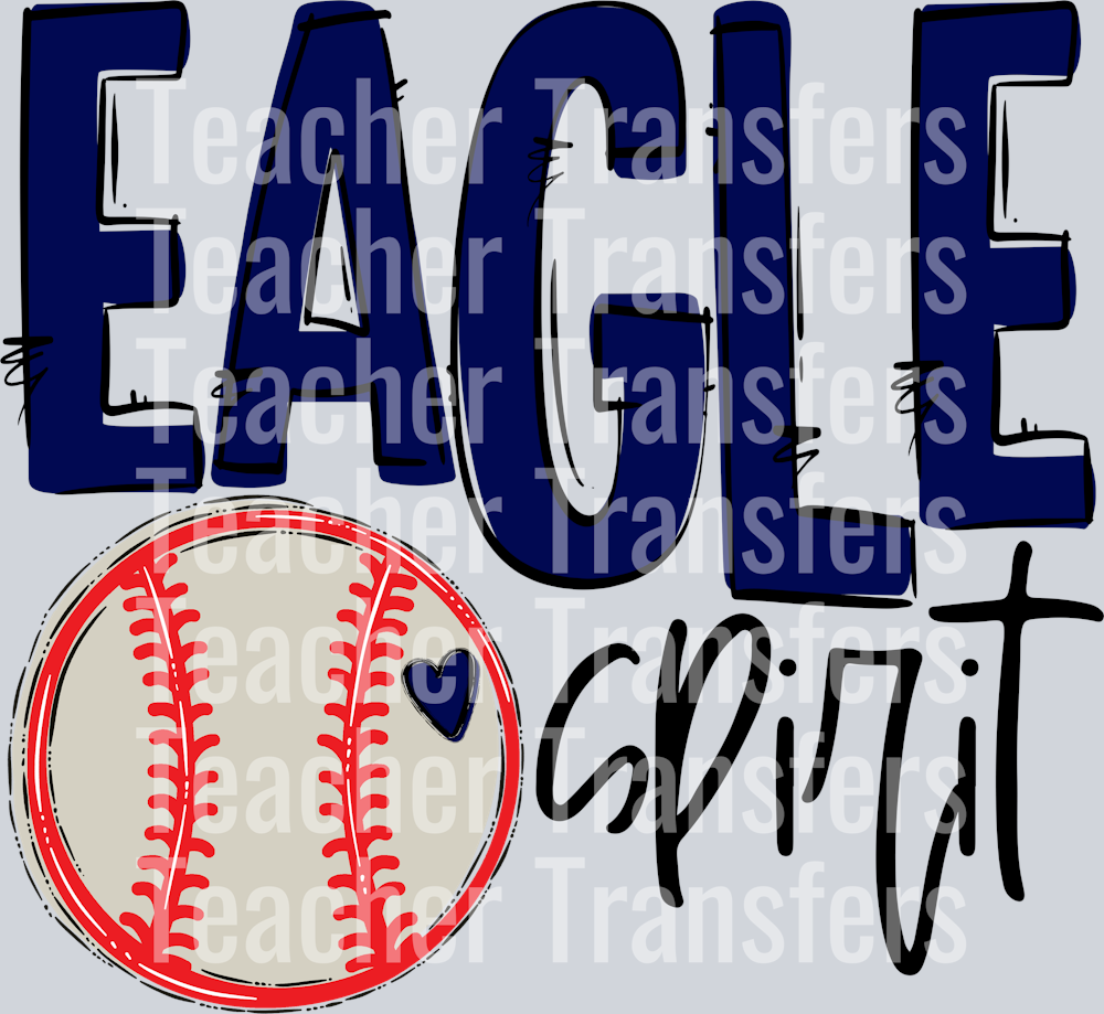 Team Go Spirit Eagle BASEBALL Navy Gold