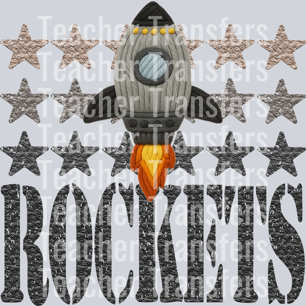 YARN MASCOTS ROCKETS