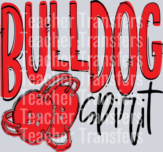 Team Go Spirit Bulldog Wrestling Red