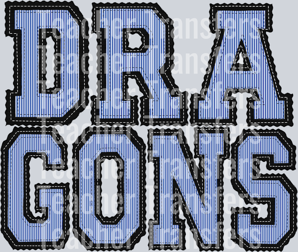 THE PREPSTER DRAGONS ROYAL BLACK