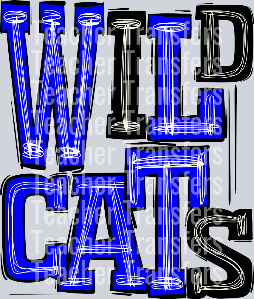 Wildcats Black and Blue