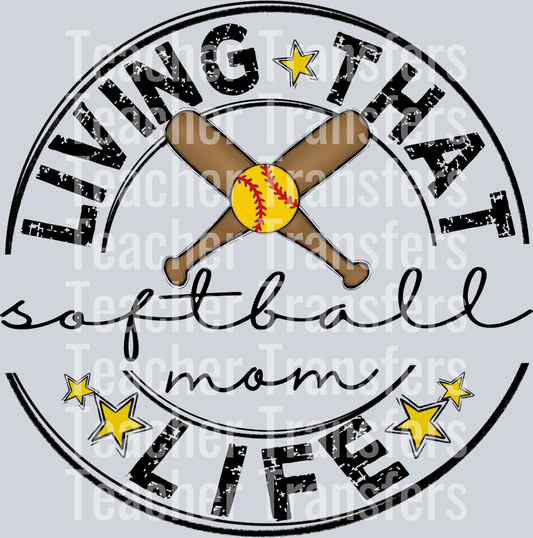 Living That SOFTBALL Mom Life