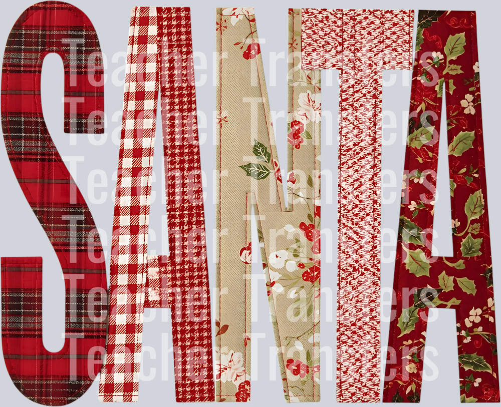 SANTA CHRISTMAS PATCH