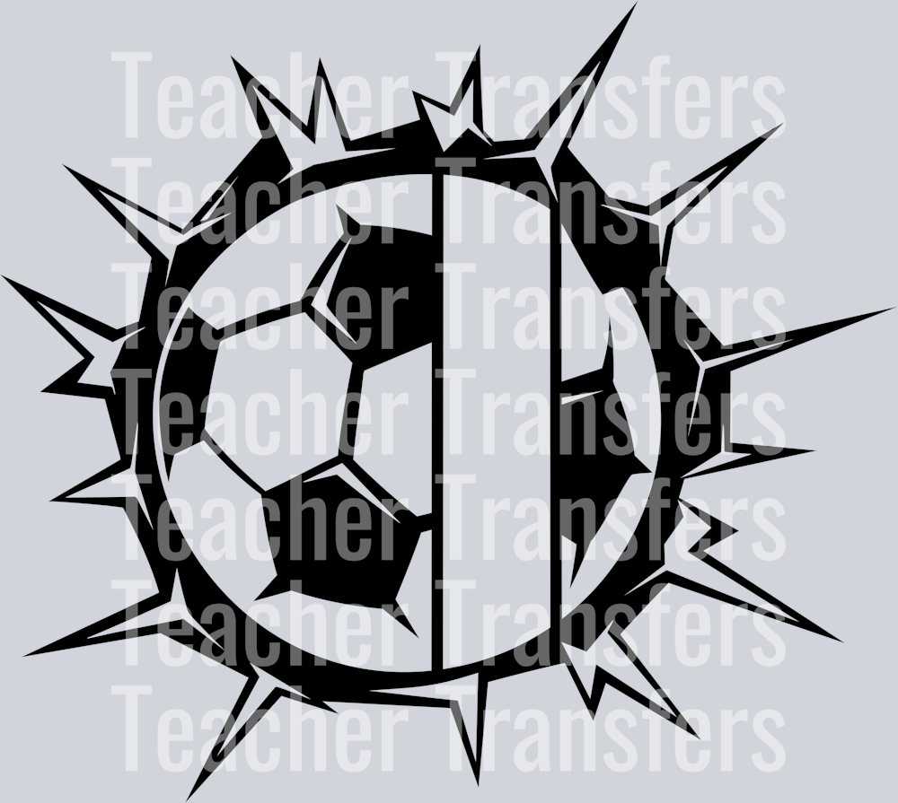 3. soccer splash monogram