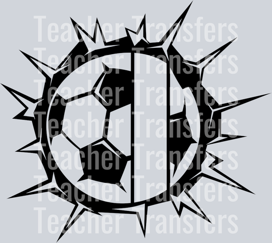 3. soccer splash monogram