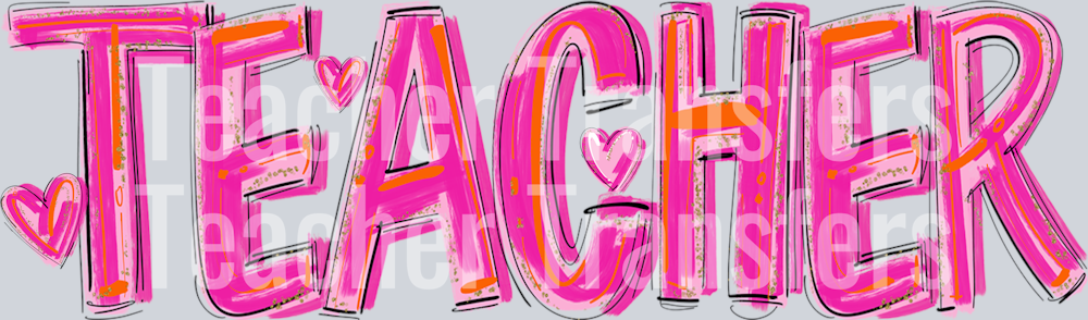 TEACHER Pretty in Pink