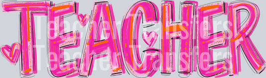 TEACHER Pretty in Pink