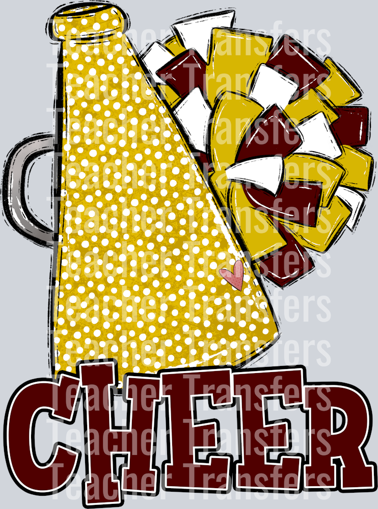 Cheer Maroon and Gold