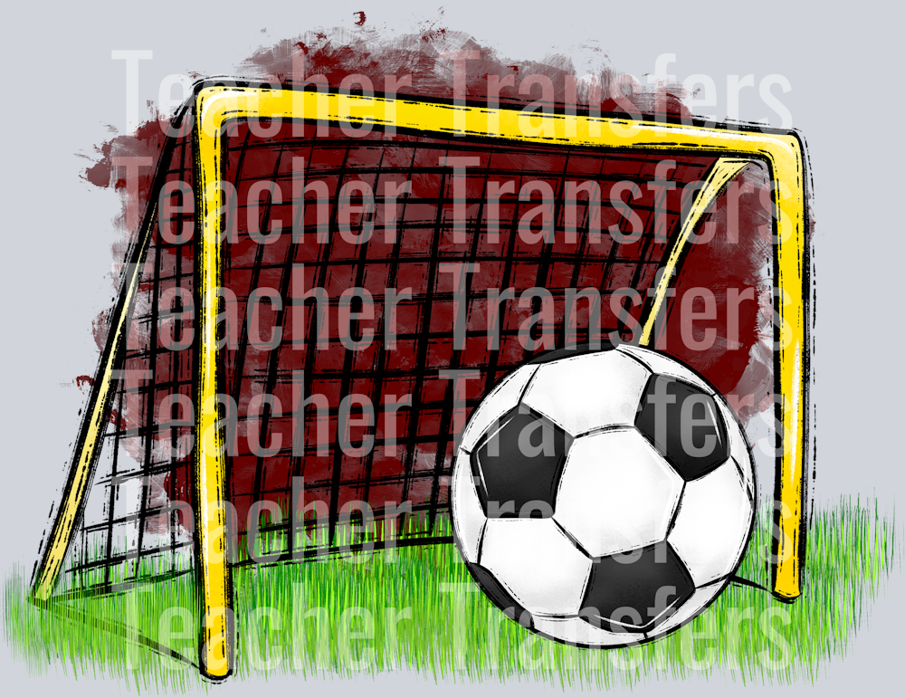 Soccer Vignettes MAROON