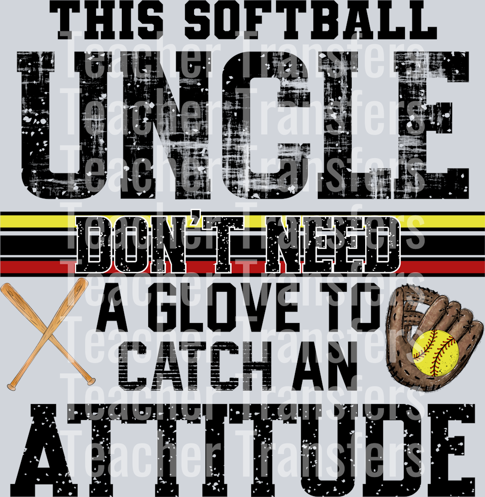 This Softball Uncle Don’t Need A Glove