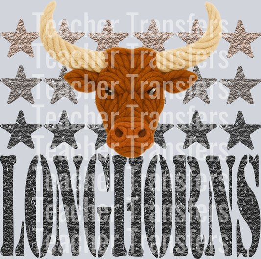 YARN MASCOTS LONGHORNS