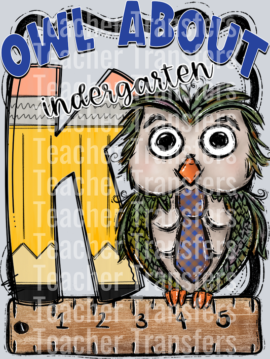 Owl About BLUE KINDERGARTEN
