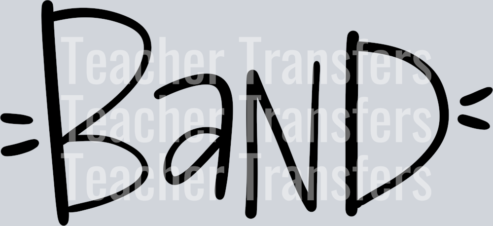 GAME DAY WORDING BAND