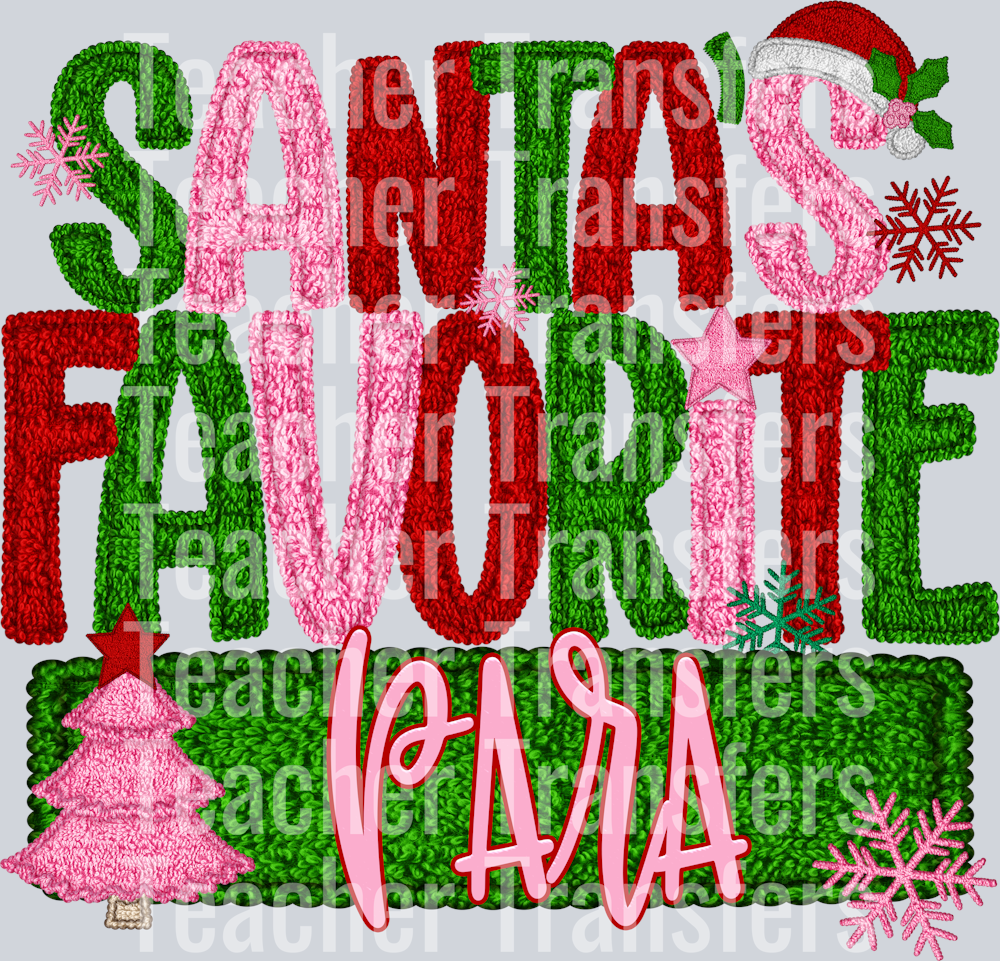 SANTAS FAVORITE PARA