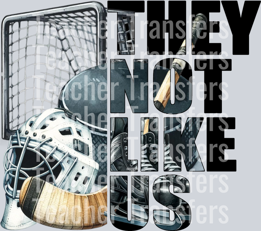Hockey Goalie they not like us