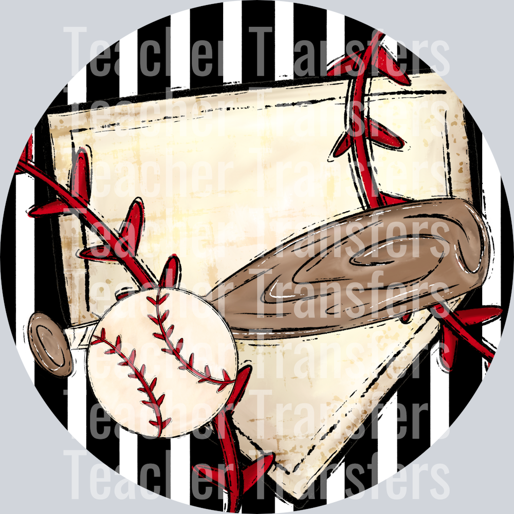 Baseball Neutral Bag Tag Ornament