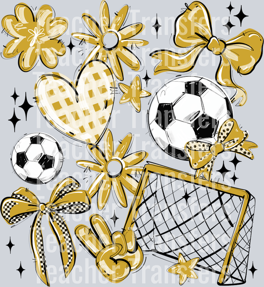 VEGAS SOCCER PLAY BALL COLLAGE