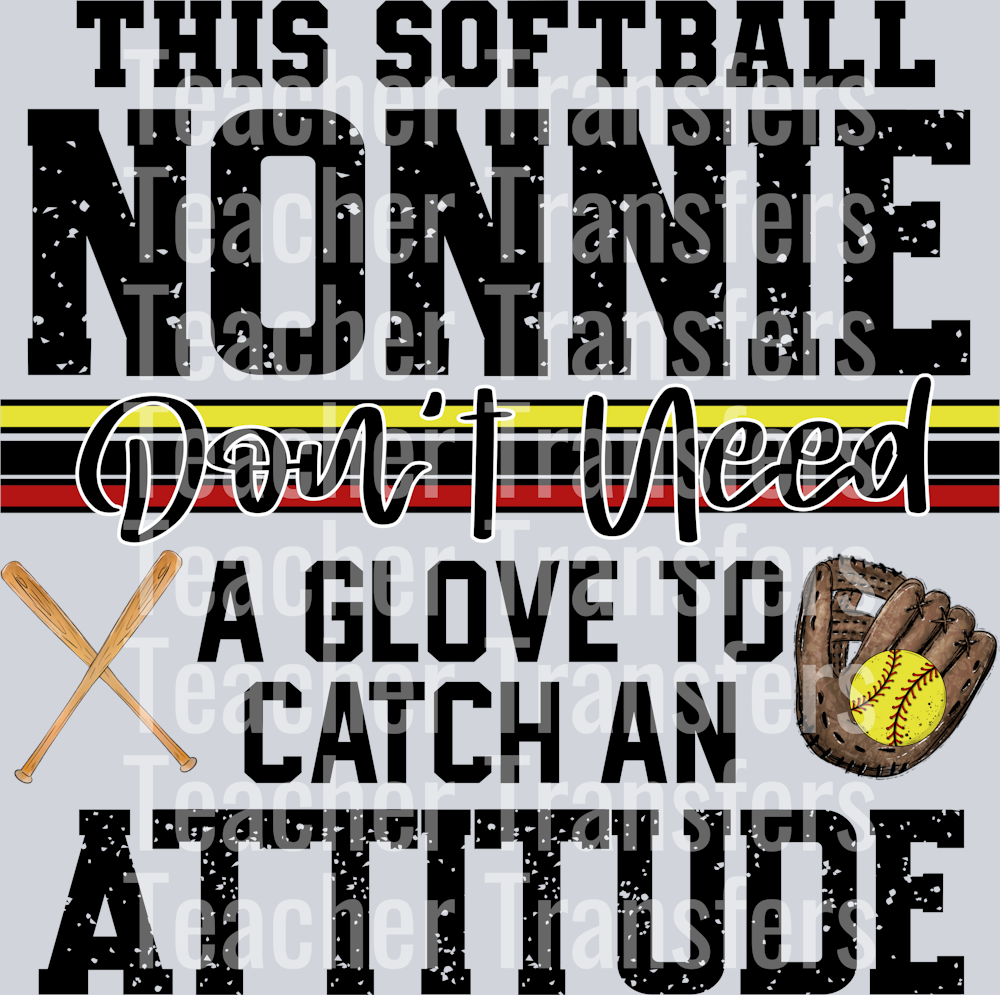 This Softball Nonnie doesn’t need a glove