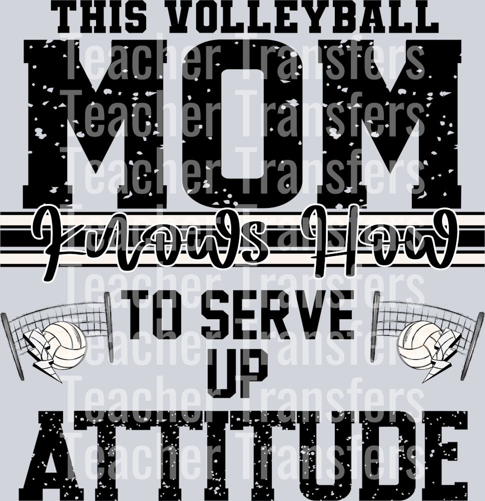 This Volleyball Mom Knows How To Serve Up Attitude