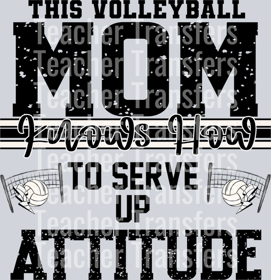 This Volleyball Mom Knows How To Serve Up Attitude