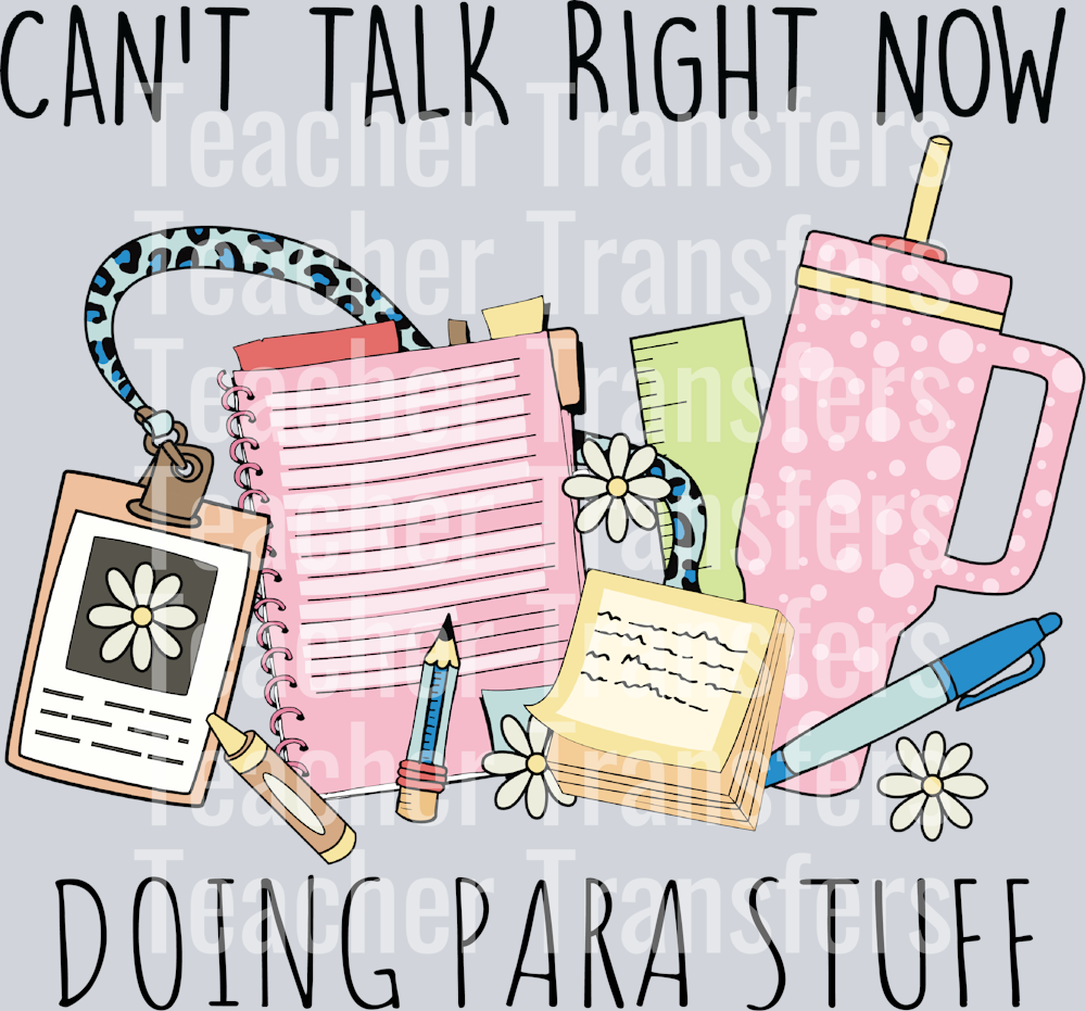 cant talk para stuff