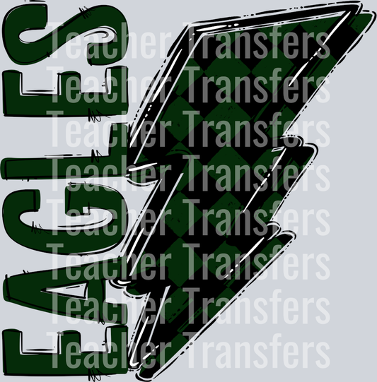 Team Go Bolt Eagles Dark Green