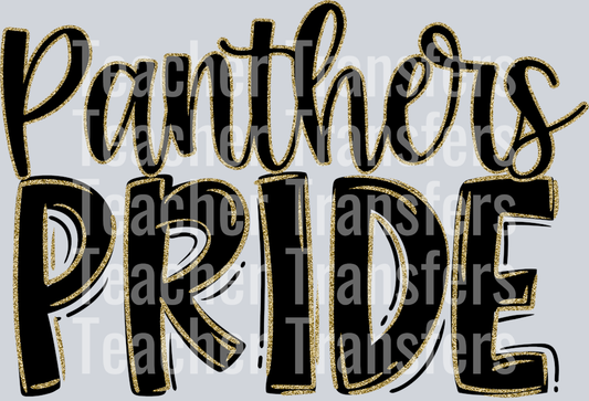 Starry Pride PANTHERS BLACK GOLD